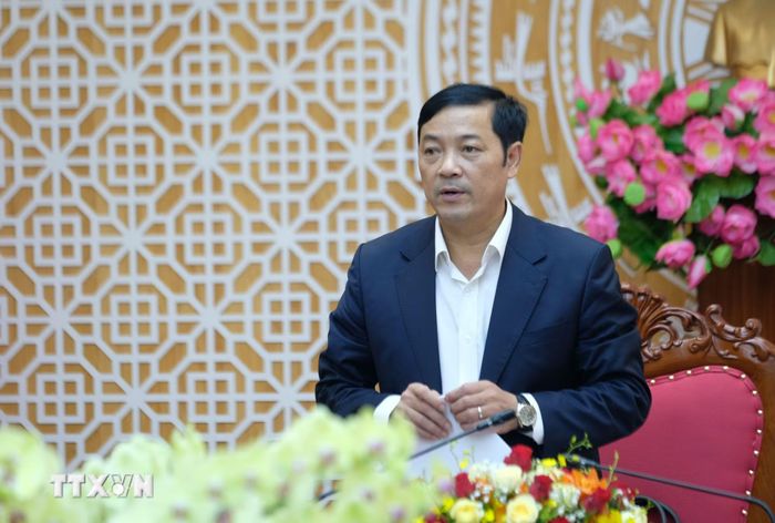 Phó Chủ tịch Thường trực Ủy ban Nhân dân tỉnh Lâm Đồng Lê Trọng Yên. (Ảnh: Nguyễn Dũng/TTXVN)