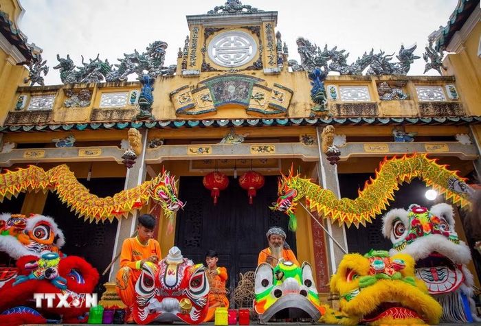 Đình Hiệp Ninh gắn bó với đời sống văn hóa, tín ngưỡng của người dân Tây Ninh, là nơi lưu giữ những giá trị truyền thống và ký ức cộng đồng qua nhiều thế hệ. (Ảnh: Giang Phương/TTXVN)