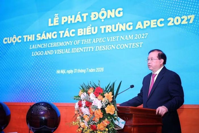 Thứ trưởng Bộ Văn hóa, Thể thao và Du lịch Tạ Quang Đông phát biểu. (Ảnh: Phạm Tuấn Anh/TTXVN)