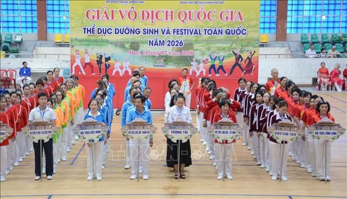 Các vận động viên tham dự giải.