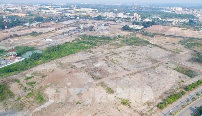 Mặt bằng "sạch" tại Khu công nghiệp Biên Hòa 1 đã được bàn giao cho Nhà nước. Ảnh: Công Phong - TTXVN