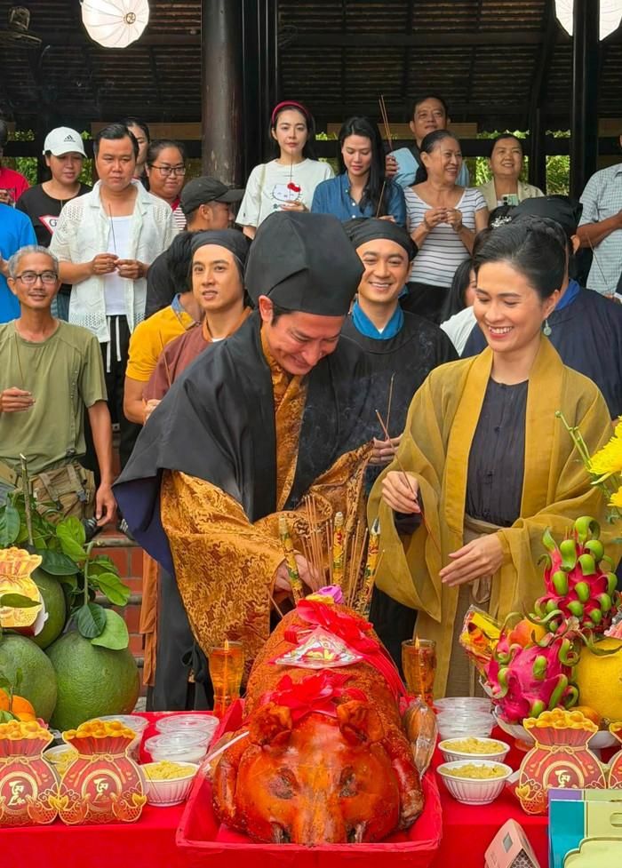 Lễ khai máy dự án Bộ Tứ Phá Án. Ảnh: FBNV