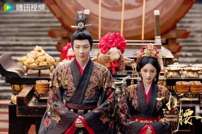 Lưu Vũ Ninh và Tống Tổ Nhi ghi điểm tuyệt đối trong Chiết Yêu với câu chuyện "cưới trước yêu sau" đậm chất ngôn tình cổ trang. Ảnh: NSX