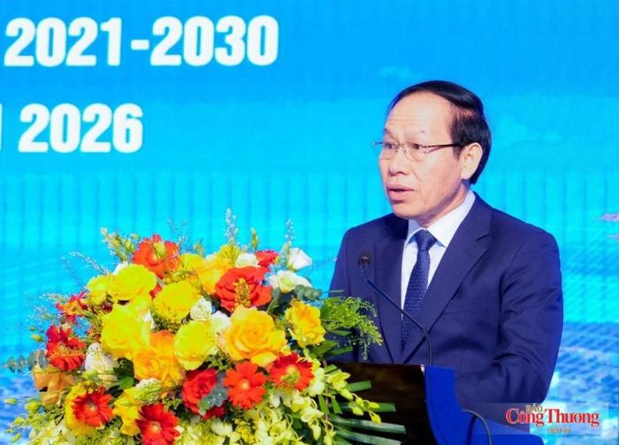Phó Thủ tướng Chính phủ Lê Tiến Châu phát biểu chỉ đạo tại hội nghị