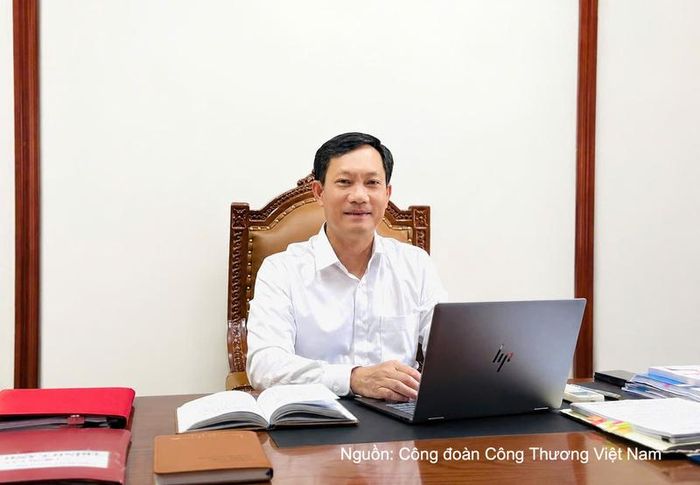 Ông Lê An Hải - Chủ tịch Công đoàn Công Thương Việt Nam.