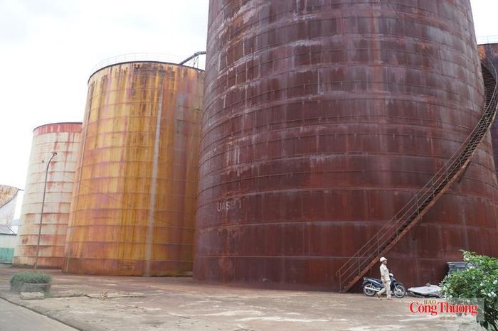 Hệ thống xử lý nước thải tại Nhà máy Sản xuất ethanol Quảng Nam.
