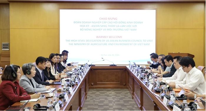 Toàn cảnh buổi làm việc. Ảnh: mae.gov.vn / Phương Linh