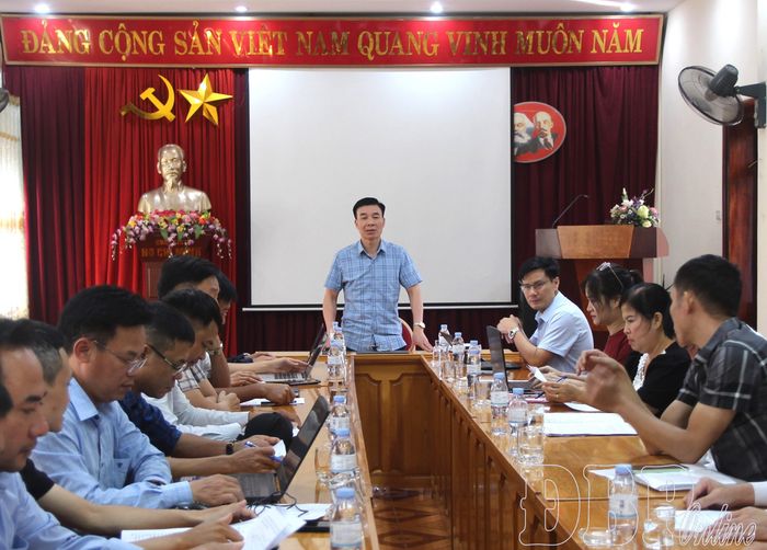 Quang cảnh tại buổi họp ký kết.