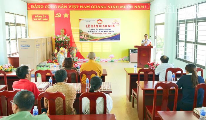 Quang cảnh buổi lễ.