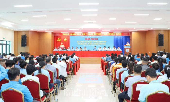 Quang cảnh hội nghị.