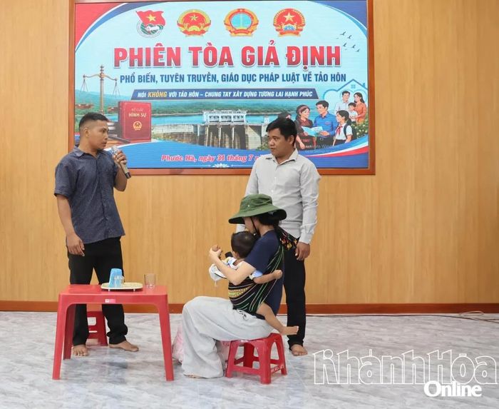 Một tình huống tại Phiên tòa giả định.