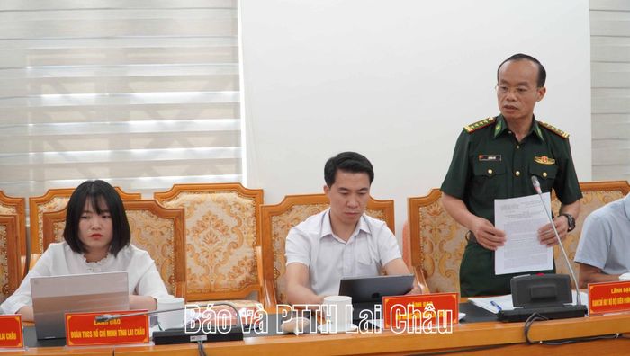 Đại biểu phát biểu tại hội nghị.