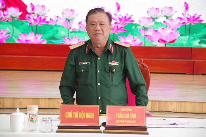Thiếu tướng Trần Chí Tâm, Phó Chính ủy Quân khu kết luận sau buổi đối thoại