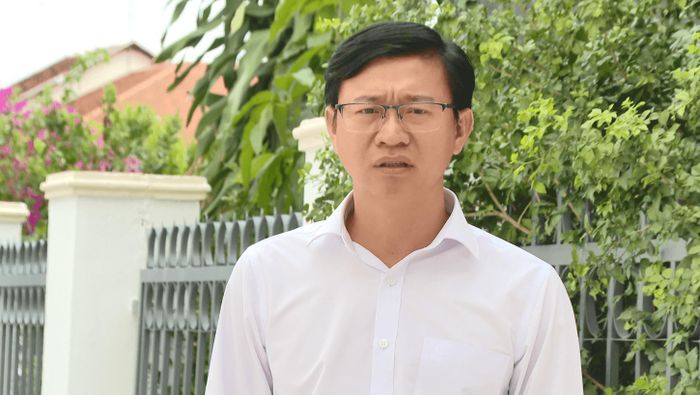 Ông Lê Đặng Pháp, Phó Chủ tịch UBND xã Lương Sơn, tỉnh Lâm Đồng