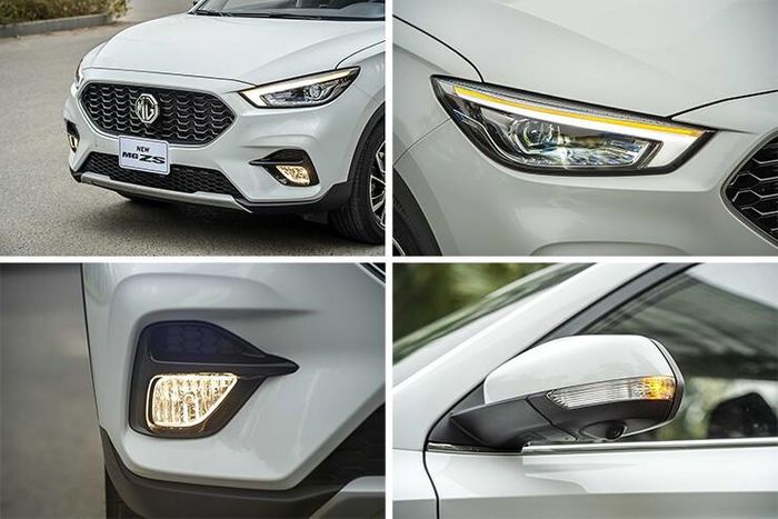 Đầu xe ấn tượng với lưới tản nhiệt 3D và cụm đèn LED sắc nét.