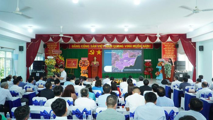 Toàn cảnh buổi lễ công bố quy hoạch