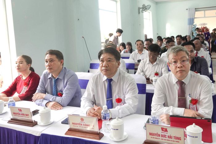 Lãnh đạo xã Hòa Thắng tham dự Lễ công bố Quy hoạch chung và Quy hoạch phân khu