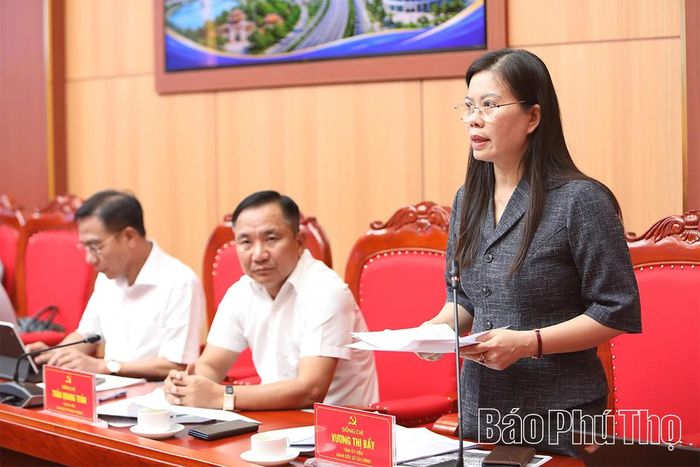 Lãnh đạo Sở Tài chính báo cáo công tác quản lý, điều hành tài chính - ngân sách nhà nước năm 2026.