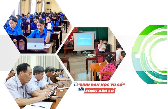 Các lớp tập huấn “Bình dân học vụ số” góp phần trang bị kỹ năng số, giúp người dân tự tin tiếp cận và làm chủ các tiện ích trên môi trường số.