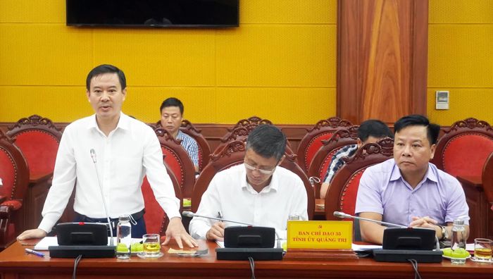 Đại biểu thảo luận tại buổi làm việc - Ảnh: N.M