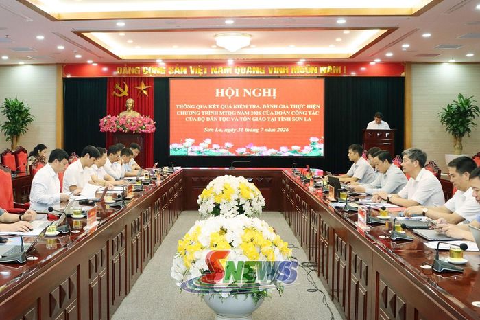 Đoàn công tác Bộ Dân tộc và Tôn giáo thông qua kết quả kiểm tra đánh giá thực hiện Chương trình mục tiêu quốc gia năm 2026 tại tỉnh Sơn La.