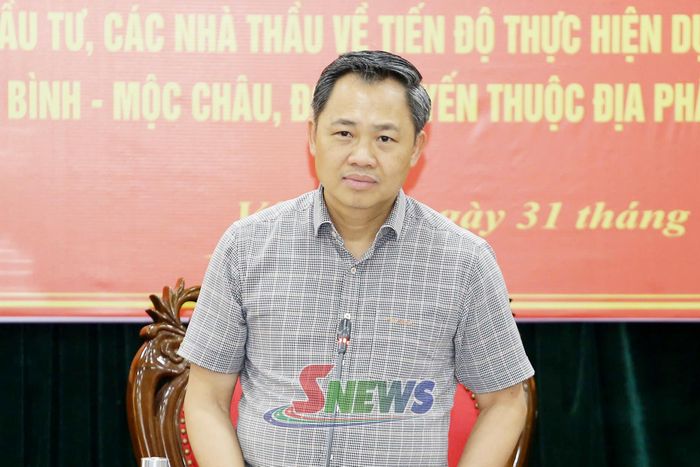 Đồng chí Chủ tịch UBND tỉnh phát biểu kết luận cuộc làm việc.