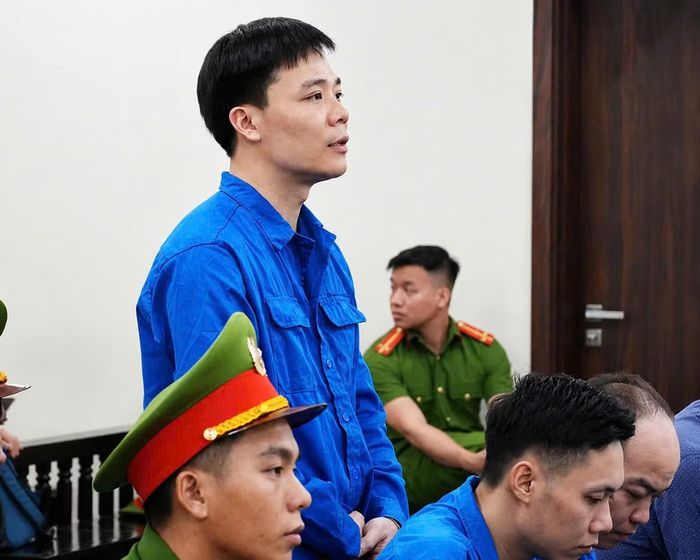 Bị cáo Nguyễn Năng Mạnh.