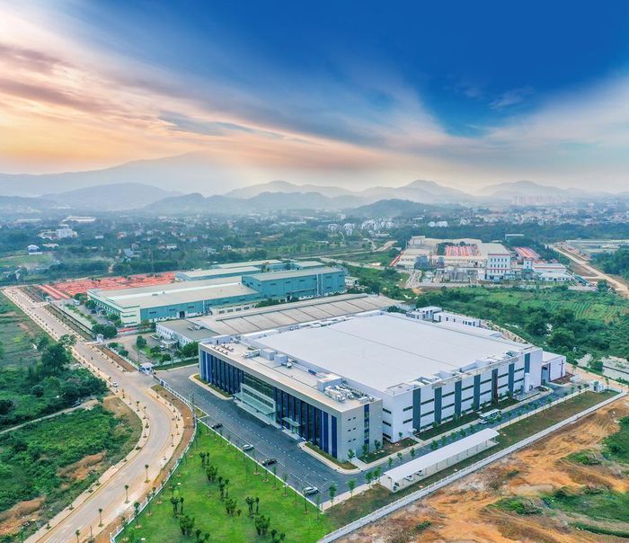 Một góc Khu công nghệ cao Hòa Lạc. Ảnh: L.Hương