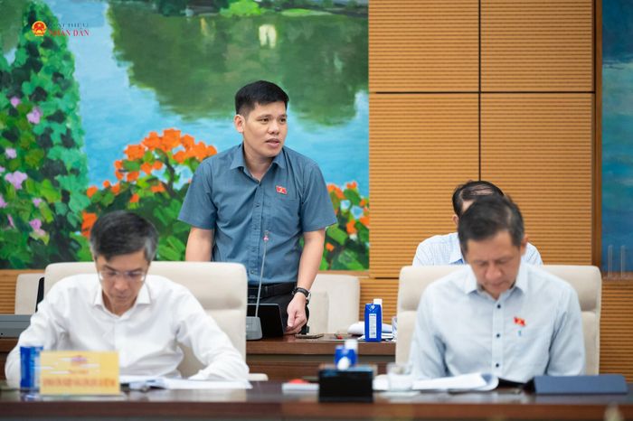 ĐBQH Dương Mặc Kiên (Cao Bằng) phát biểu