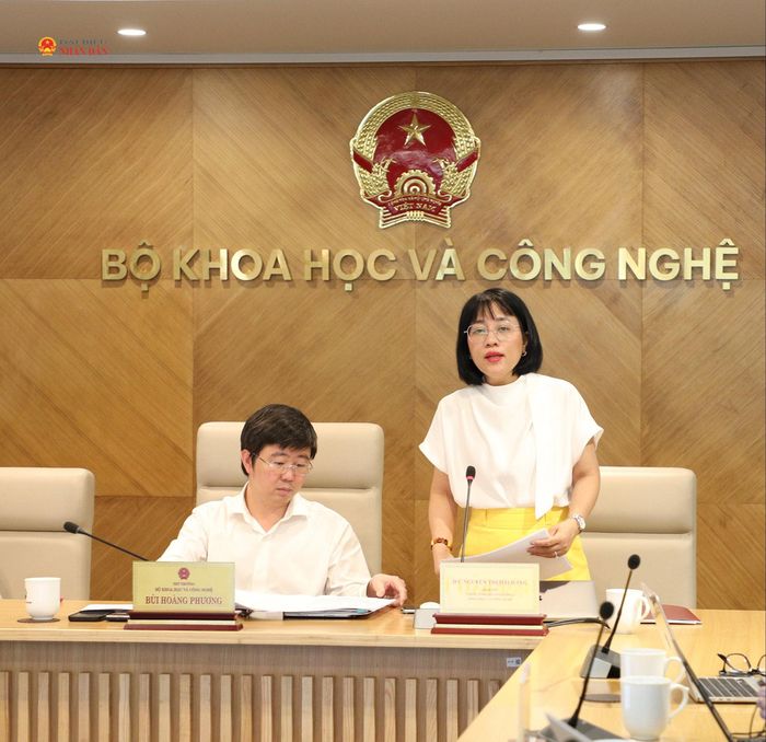 Giám đốc Trung tâm Truyền thông Khoa học và Công nghệ Nguyễn Thị Hải Hằng