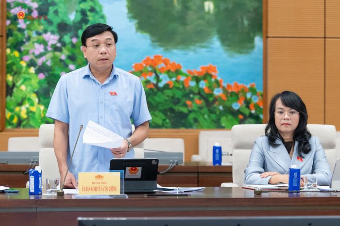 ĐBQH Nguyễn Văn Mạnh (Phú Thọ) phát biểu