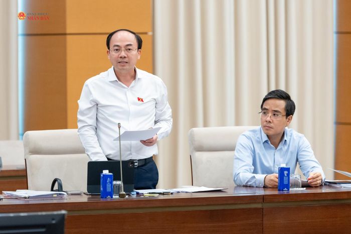 ĐBQH Nguyễn Đăng Bình (Thái Nguyên) phát biểu