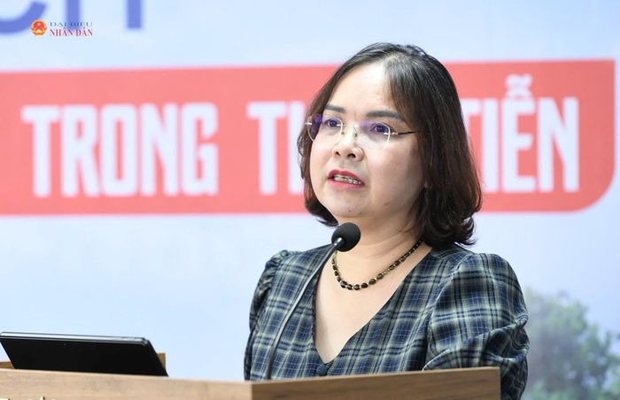 Phó Cục trưởng Cục Quản lý đất đai, Bộ Nông nghiệp và Môi trường Đoàn Thị Thanh Mỹ