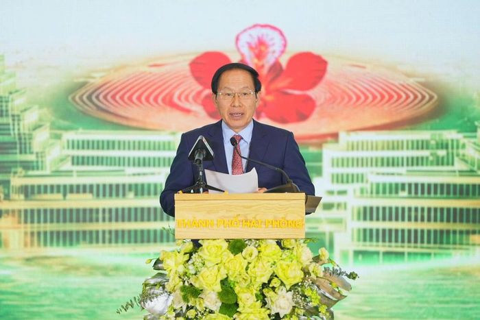 Phó Thủ tướng Chính phủ Lê Tiến Châu phát biểu chỉ đạo tại Hội nghị. Ảnh: CTTDT HP