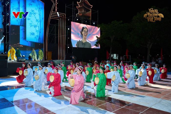 Hình ảnh tổng duyệt chương trình.