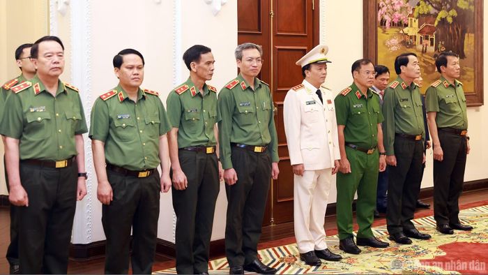 Tổng Bí thư, Chủ tịch nước Tô Lâm và các đại biểu dự buổi lễ.