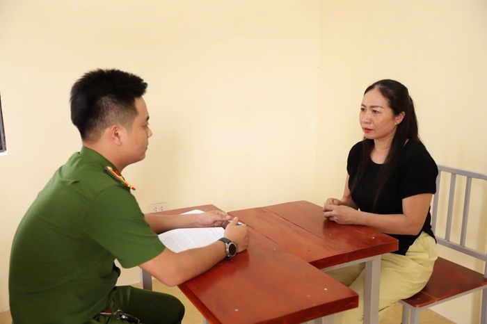 Đối tượng Nguyễn Thị Thúy đã thực hiện hơn 500 lượt cho vay đối với nhiều cá nhân trên địa bàn.