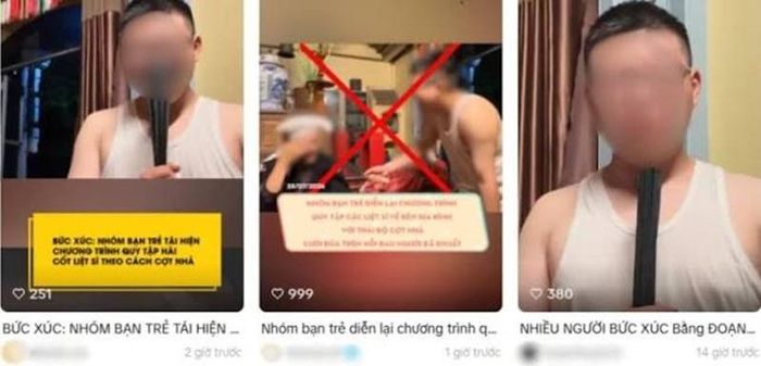 Phẫn nộ nhóm làm clip cợt nhả về “hành trình tìm kiếm, quy tập hài cốt liệt sĩ”. Nguồn ảnh: Facebook Tiếng Tổ Quốc (https://www.facebook.com/share/p/1F6nWeT2Vx/)