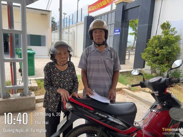 Cụ Toàn đã đoàn tụ với người thân.