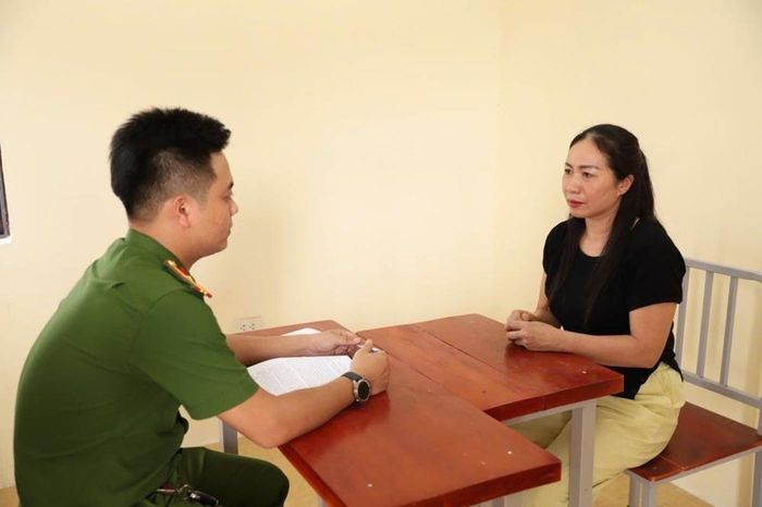 Cơ quan điều tra làm việc với Nguyễn Thị Thúy