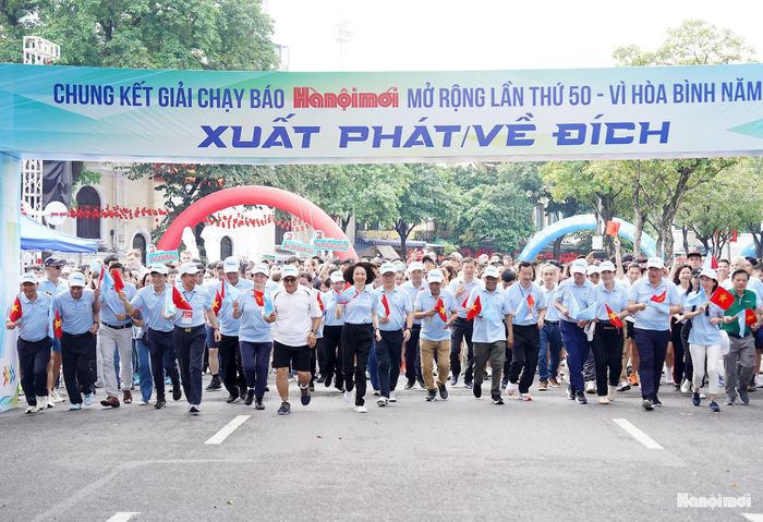 Chung kết Giải chạy Báo Hànôịmới mở rộng lần thứ 51 - Vì hòa bình năm 2026 sẽ diễn ra ngày 27-9. Ảnh: Thành Nguyễn
