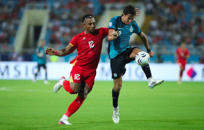 Trận đấu khép lại với tỷ số hòa 0-0, khiến người hâm mộ trên sân Mỹ Đình không khỏi tiếc nuối. Ảnh: Ngọc Tú