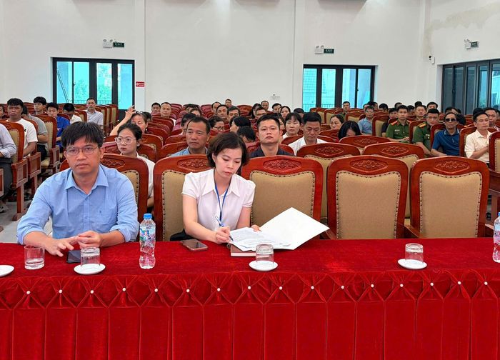 Các đại biểu dự hội nghị. Ảnh: Thanh Hà