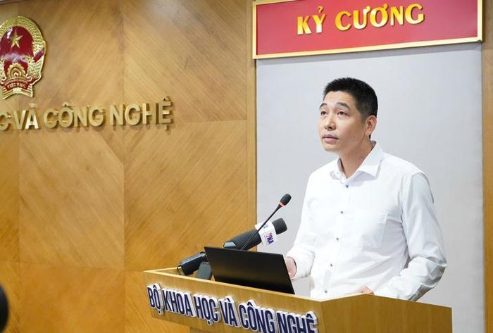 Ông Lê Anh Tuấn, Phó Cục trưởng Cục Chuyển đối số Quốc gia, Bộ KH&amp;CN.