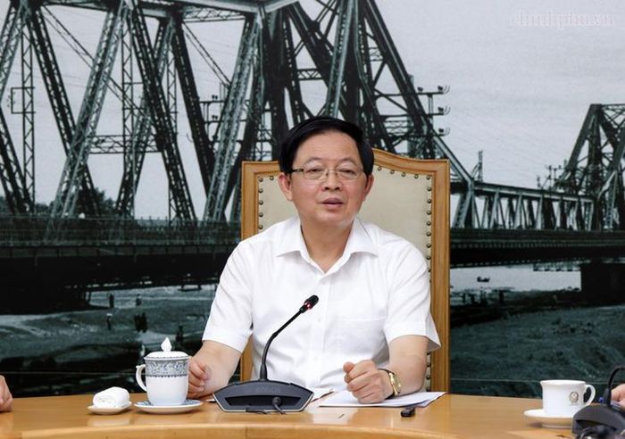Phó Thủ tướng Hồ Quốc Dũng cơ bản thống nhất với chủ trương thành lập Khu Công nghệ cao tỉnh Hưng Yên. Ảnh: VGP/Gia Huy
