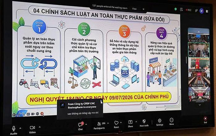 Dự thảo Luật An toàn thực phẩm (sửa đổi) lần này tập trung vào 4 nhóm chính sách trọng tâm nhằm đổi mới toàn diện công tác quản lý an toàn thực phẩm. Ảnh: Trần Minh