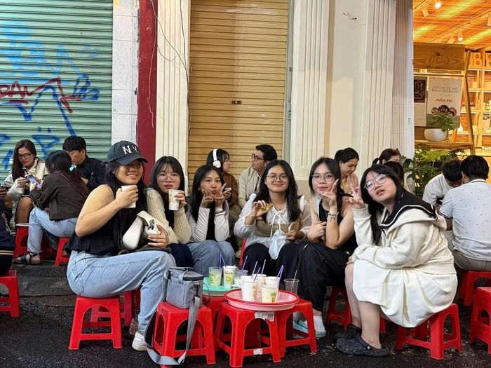 Ghé quán Hoa Sữa uống sữa đậu nành. Ảnh: Thảo Tâm