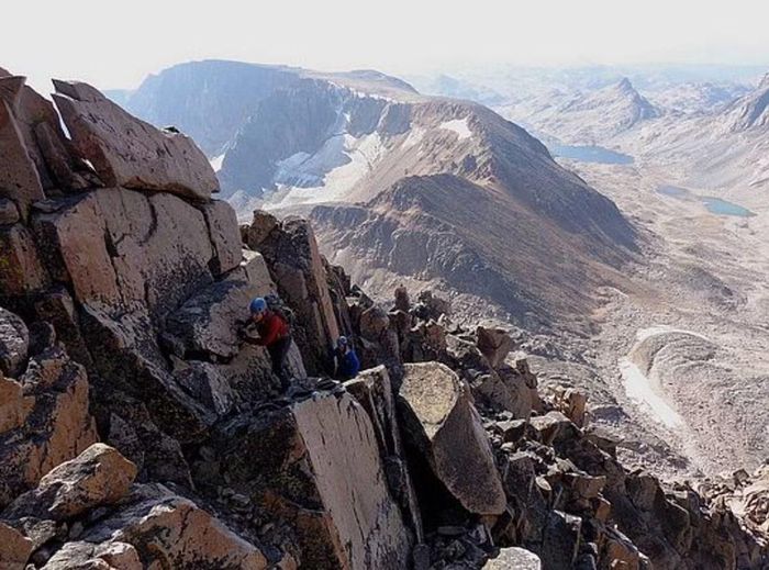 Đỉnh Granite được coi là một thử thách khó. Ảnh: Idaho Alpine Zone.