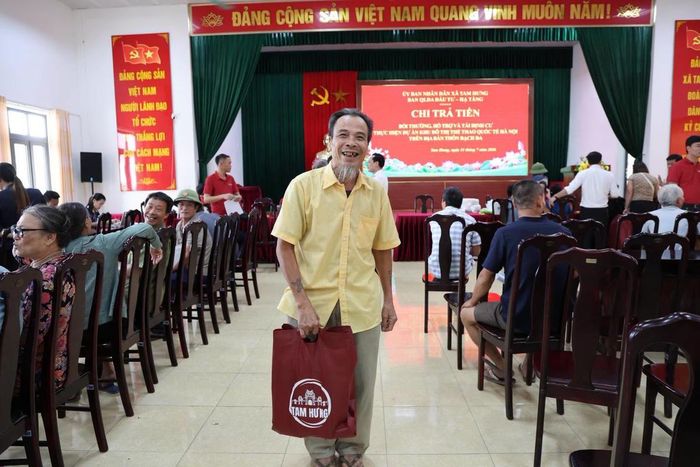 Với cách làm bài bản, lấy người dân làm trung tâm đã giúp công tác giải phóng mặt bằng tại thôn Bạch Đa diễn ra thuận lợi hơn, nhận được sự đồng thuận của đông đảo người dân. Ảnh: T.H