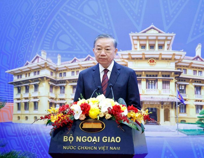 Tổng Bí thư, Chủ tịch nước Tô Lâm phát biểu. Ảnh: Thống Nhất – TTXVN
